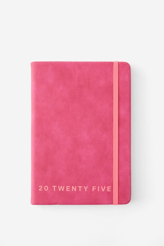 2025 A5 Weekly Buffalo Diary, SUMMER PLUM NEON