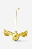 Collab Resin Christmas Ornament, LCN WB GOLD SNITCH - alternate image 1