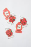 Die Cut Gift Tag 5Pk, LCN PEA PEANUTS - alternate image 1