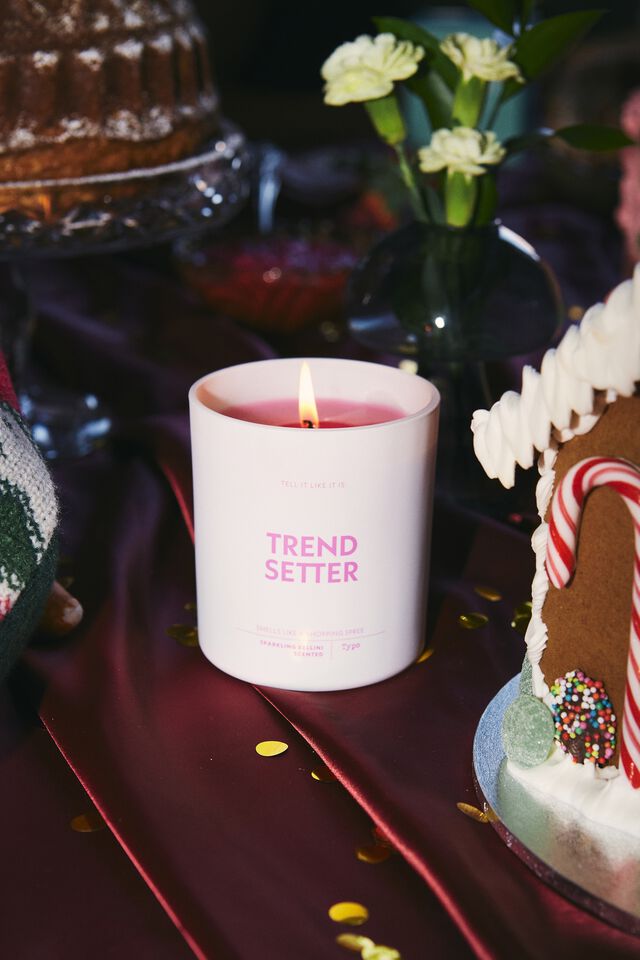 Tell It Like It Is Candle, NEON PINK TREND SETTER