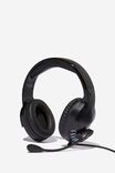 Mic Drop Led Headphone, BLACK - alternate image 1