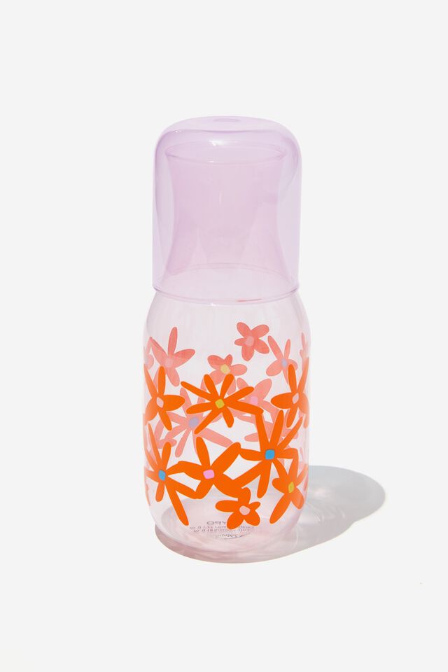 Stay Hydrated Carafe Set, PAPER DAISY ORANGE