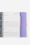 2025 Stay Focused Daily Planner, LAVENDER DITSY - alternate image 2