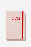 2024 25 A5 Daily Buffalo Diary, BALLET BLUSH FRENCH RED - alternate image 1