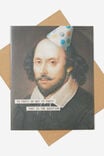 Funny Birthday Card, RENAISSANCE TO PARTY OR NOT - alternate image 1