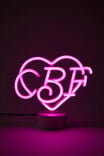 Novelty Neon Desk Lamp, CBF! - alternate image 1