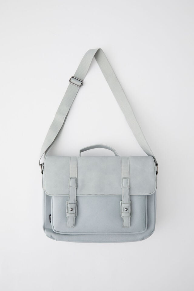 Arthur Satchel Crossbody Bag, CONCRETE