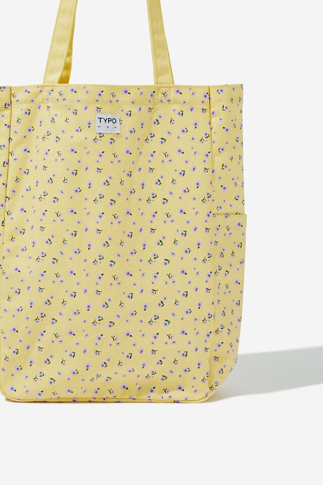 Art Tote Bag, DAISY DITSY / BUTTER