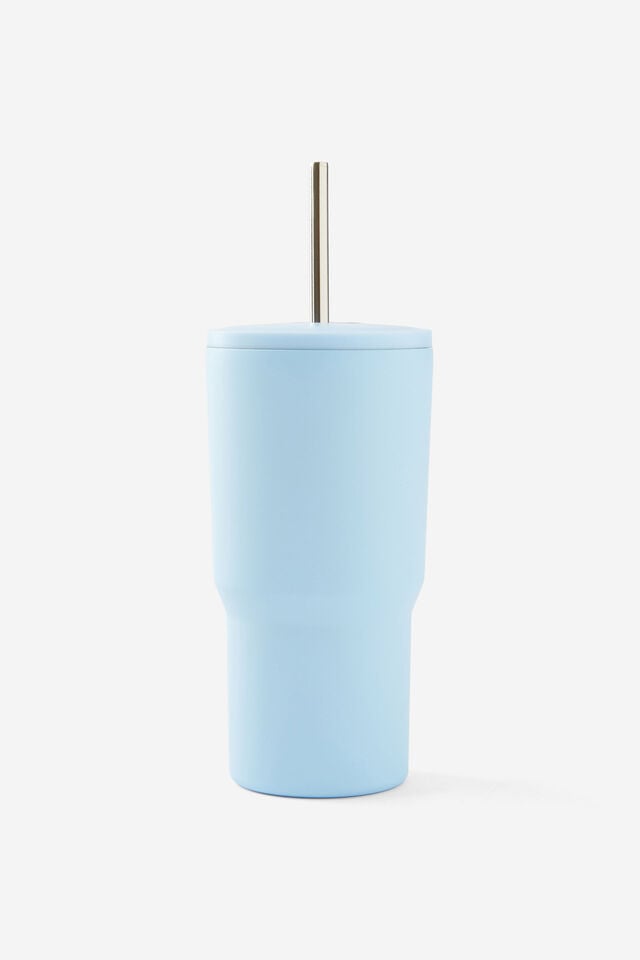 The Traveller Metal Smoothie Cup, ARCTIC BLUE