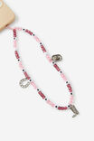 Carried Away Phone Charm Strap, COWGIRL/ PINK & MERLOT - alternate image 2