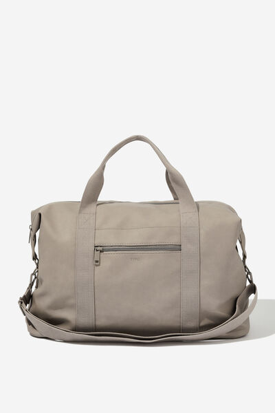 Off The Grid Hold All Duffle Bag, MUSHROOM