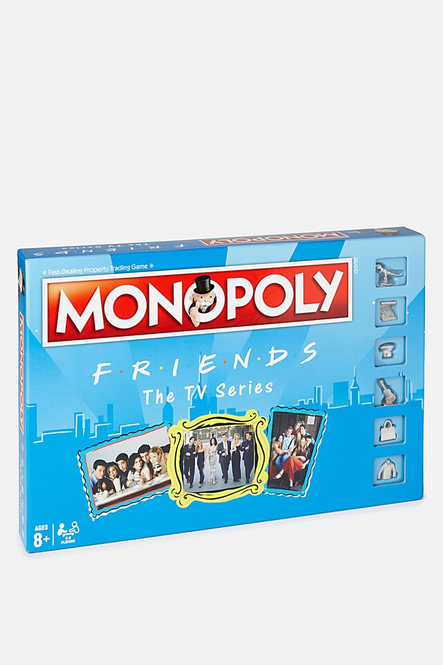Friends Monopoly Board Game, FRIENDS