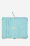 Off The Grid Travel Wallet, MINTY SKIES TEXTURED - alternate image 2