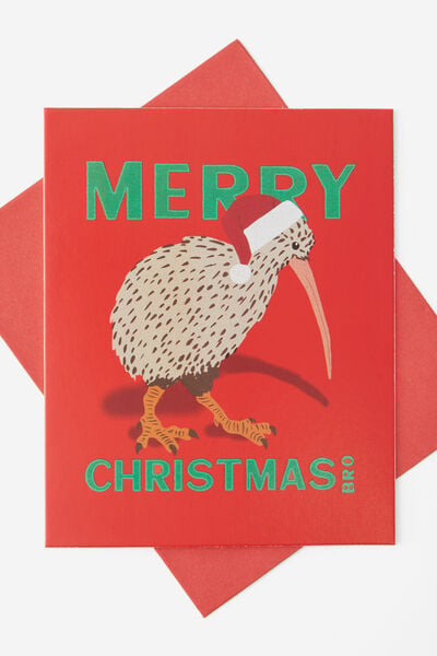 Christmas Card 2024, RG NZ MERRY CHRISTMAS KIWI