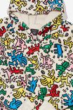 Keith Haring Oversized Hoodie, LCN KEI KEITH HARING YARDAGE COLOR USA - alternate image 2