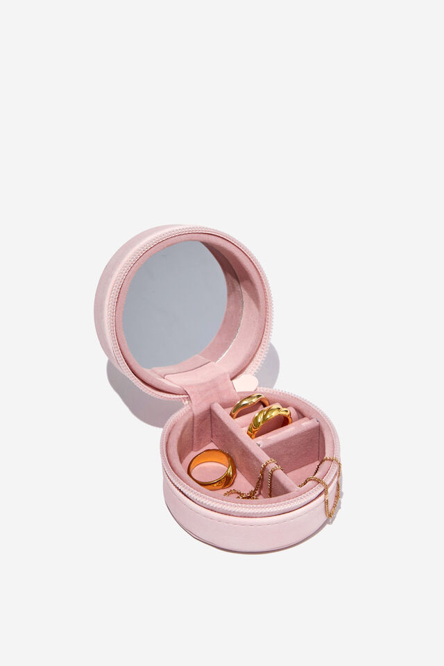 Off The Grid Jewellery Case Small, BALLET BLUSH