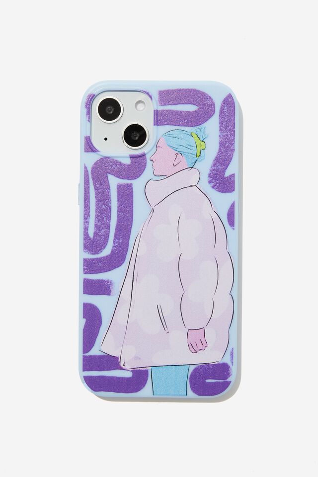Snap On Phone Case Iphone 13, AS TXV WINTER VIBES