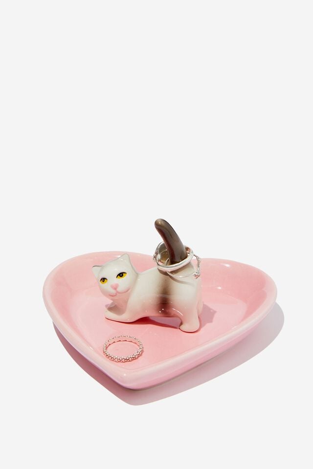 Ceramic Trinket Tray, CAT