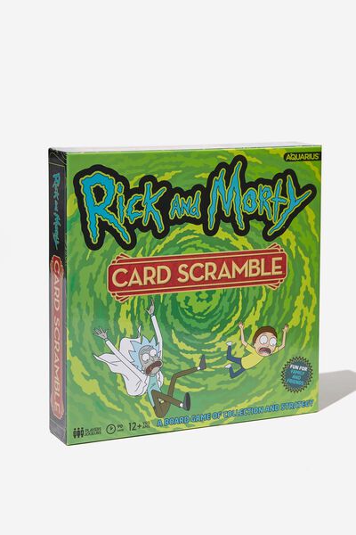 Scramble Board Game, RICK AND MORTY