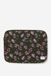 Take Me Away 15 Inch Laptop Case, DAISY CRAYON / BLACK - alternate image 1