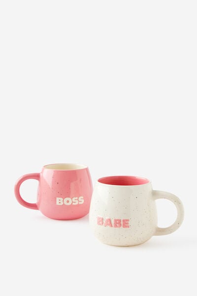 Duo Mug Set, BOSS BABE