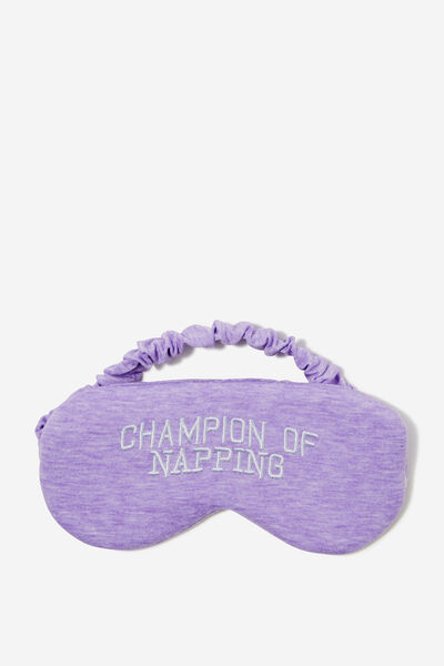 Off The Grid Eyemask, NAPPING/ LILAC MARLE