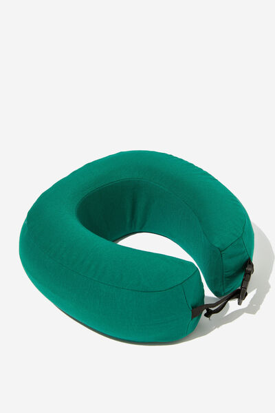 Foldable Travel Neck Pillow, HERITAGE GREEN