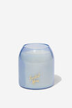 Check Out Candle, BRIGHT BLUE GREATEST MUM - alternate image 1
