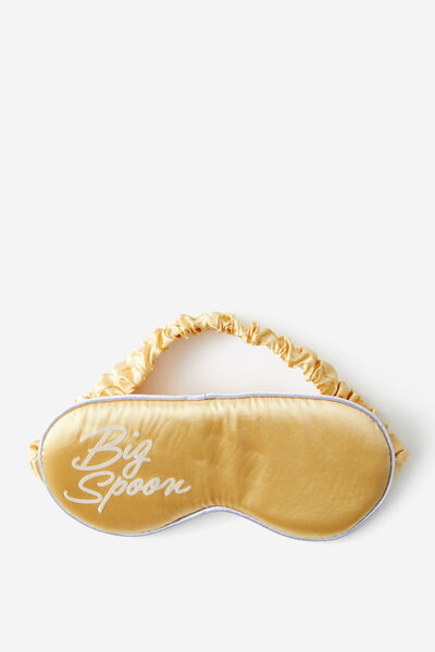 Off The Grid Eyemask, BIG SPOON / CUSTARD