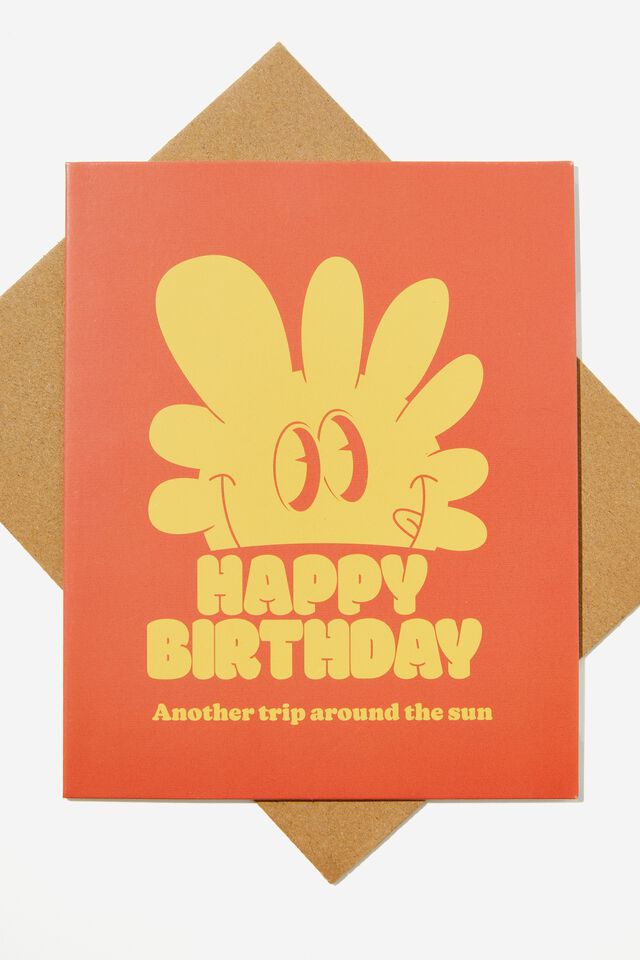 Nice Birthday Card, ANOTHER TRIP AROUND THE SUN