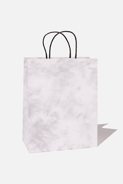 Get Stuffed Gift Bag - Medium, SPACE GREY TIE DYE