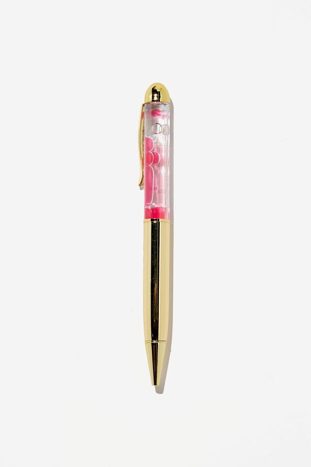 Lava Pen, GOLD AND PINK