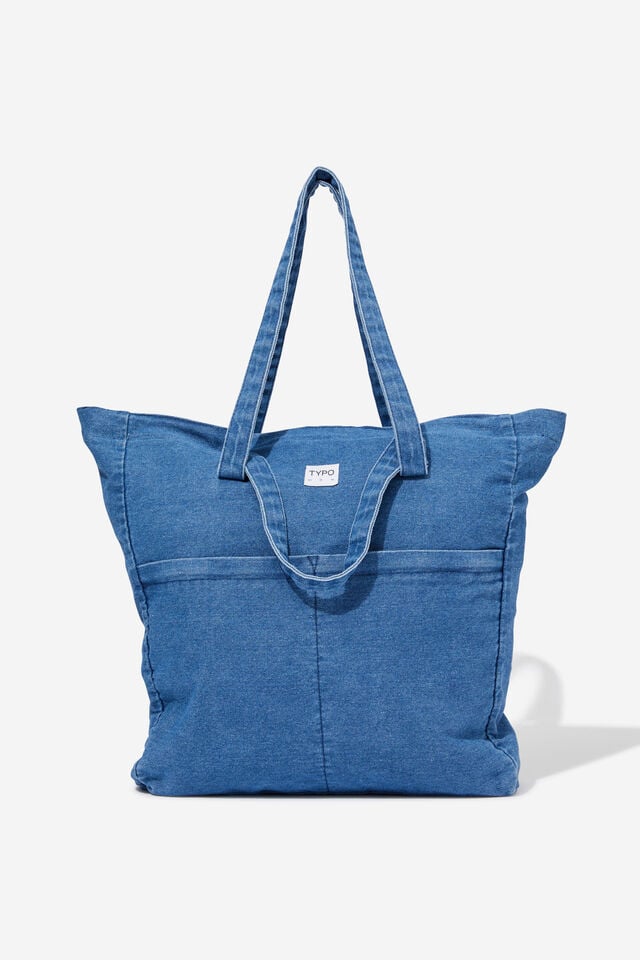 Wellness Tote Bag, BLUE DENIM