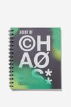 A5 Campus Notebook Recycled, AGENT OF CHAOS - alternate image 1