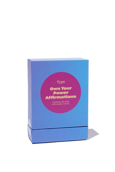 Mini Affirmation Cards, Y2K POSITIVE FASHION