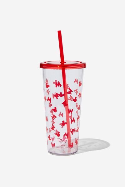 Sipper Smoothie Cup, LCN DIS MICKEY YDG RED