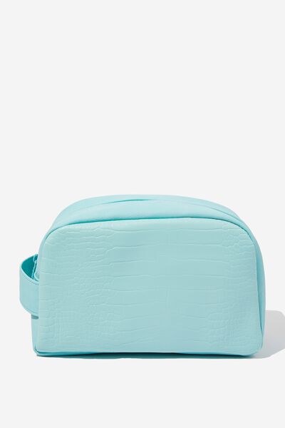 Off The Grid Wash Bag, MINTY SKIES TEXTURED