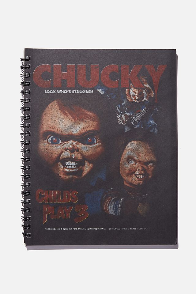 A4 Chucky Campus Notebook Recycled, LCN UNI CHUCKY TEE