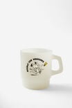 Milky Retro Mug, LCN PEA SNOOPY HOORAY FOR WEEKENDS - alternate image 1