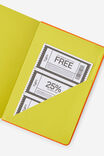 Personalised 2027 A5 Weekly On Schedule Diary, LAVA RED/WASABI - example image 4