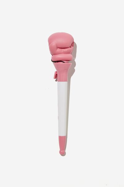 Bounce Back Pen, PINK BOXING GLOVE