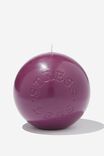 Baller Candle, RED AUBERGINE STRESS LESS