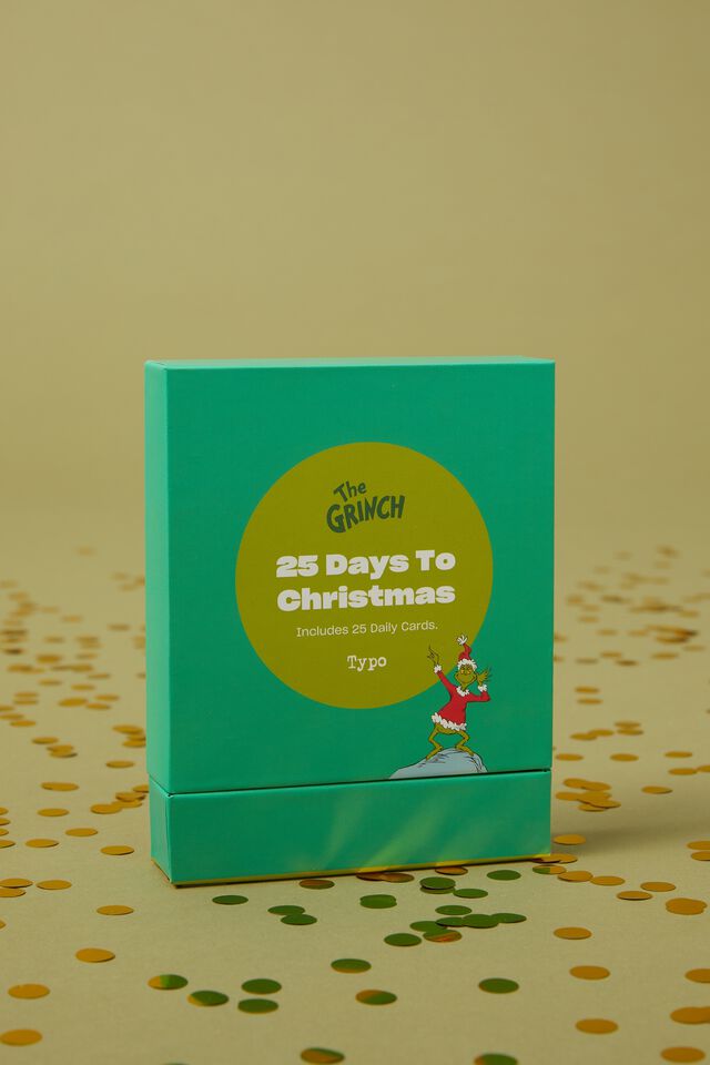 Grinch Xmas Countdown Cards, LCN DRS GRINCH XMAS COUNT