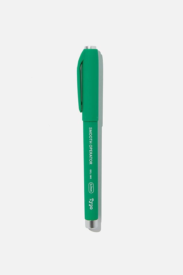 Smooth Operator Gel Pen, GREEN
