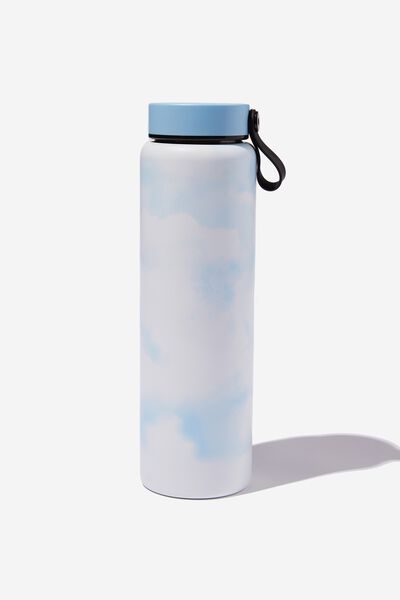 On The Move Metal Drink Bottle 1L, POLAR CLOUDS