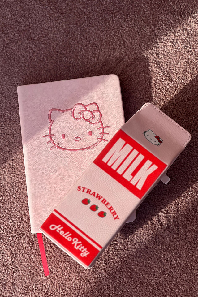 Premium Novelty Pencil Case, LCN SAN HELLO KITTY MILK CARTON