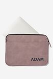 Personalised Core Laptop Cover 13 Inch, LAVENDER - alternate image 2