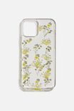 Protective Phone Case Iphone 12, 12 Pro, TRAPPED MICRO FLOWERS - alternate image 1