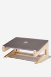 Collapsible Laptop Stand, NATURAL - alternate image 1