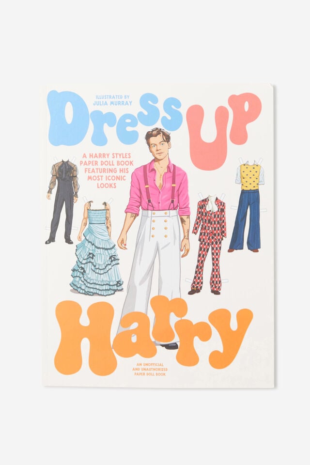 Dress Up Harry:  A Harry Styles Paper Doll Book, MULTI